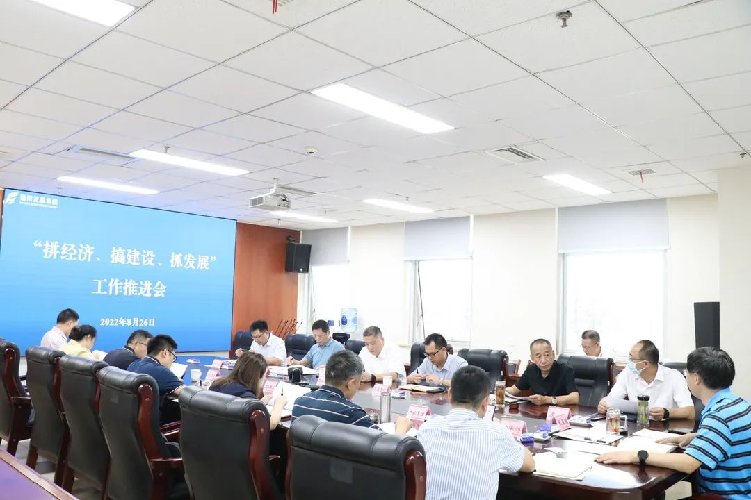 【拼經(jīng)濟 搞建設(shè) 抓發(fā)展】集團公司組織召開“拼經(jīng)濟、搞建設(shè)、抓發(fā)展”工作推進會